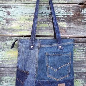 Farmer válltáska újrahasznosított alapanyagból  - Meska.hu