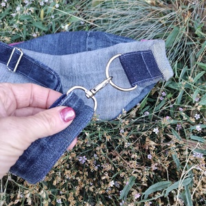 Upcycled övtáska S méret - táska & tok - övtáska - Meska.hu