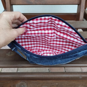 Upcycled övtáska S méret - táska & tok - övtáska - Meska.hu