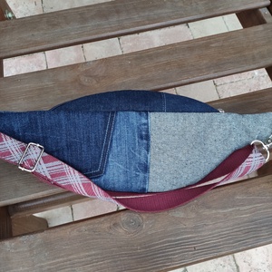Upcycled övtáska S méret - táska & tok - övtáska - Meska.hu