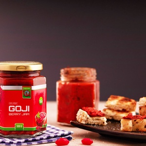 Goji Vitálcsomag Bio (Liofilizált bogyók, Goji Lekvár, Goji Levél Tea) - élelmiszer - gasztro ajándékcsomag - Meska.hu