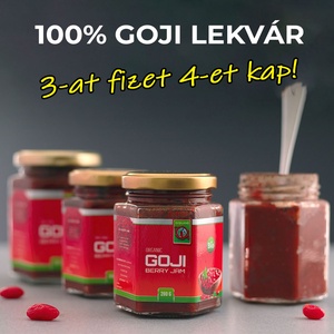 Kézműves Bio Goji Lekvár 3+1 AKCIÓ - Meska.hu