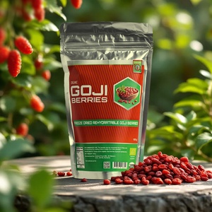 3+1db LIOFILIZÁLT BIO GOJI BOGYÓ (4x100g) - élelmiszer - gyümölcs, zöldség - Meska.hu