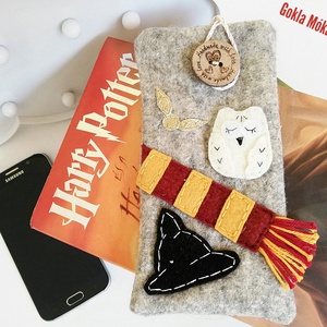 Harry Potteres gyapjúfilc telefontok, Táska & Tok, Pénztárca & Más tok, Telefontok, Varrás, MESKA