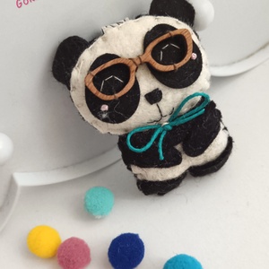 Pandamaci kulcstartó vagy táskadísz, Táska & Tok, Kulcstartó & Táskadísz, Kulcstartó, , MESKA