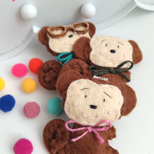 Majom  kulcstartó vagy táskadísz, Táska & Tok, Kulcstartó & Táskadísz, Kulcstartó, , MESKA