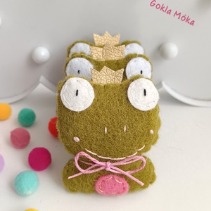 Béka vagy béka herceg kulcstartó és táskadísz, Táska & Tok, Kulcstartó & Táskadísz, Kulcstartó, , MESKA