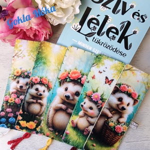 Süni könyvjelző - könyv & zene - könyvjelző - Meska.hu