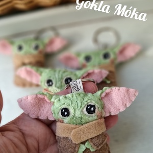 Grogu (baby yoda) kulcstartó vagy táskadísz, Táska & Tok, Kulcstartó & Táskadísz, Kulcstartó, , MESKA