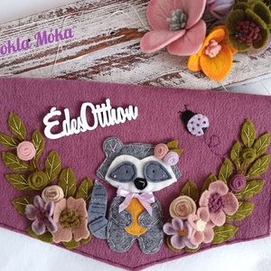 Tavaszi mosómacis ajtódísz - Meska.hu