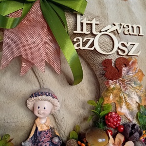 Itt van az ősz - otthon & életmód - dekoráció - ajtó- és ablak dekoráció - ajtódísz & kopogtató - Meska.hu