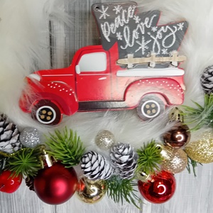 Merry christmas ajtódísz - karácsony - karácsonyi lakásdekoráció - karácsonyi ajtódíszek - Meska.hu