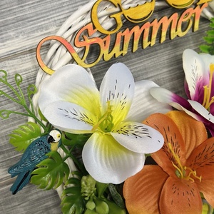 Summer ajtódísz - otthon & életmód - dekoráció - ajtó- és ablak dekoráció - ajtódísz & kopogtató - Meska.hu