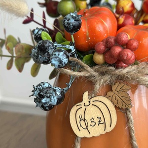 Őszi színkavalkád bögrében - otthon & életmód - dekoráció - asztal és polc dekoráció - asztaldísz - Meska.hu