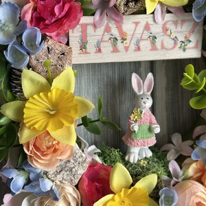 Színes TAVASZ - otthon & életmód - dekoráció - ajtó- és ablak dekoráció - ajtódísz & kopogtató - Meska.hu