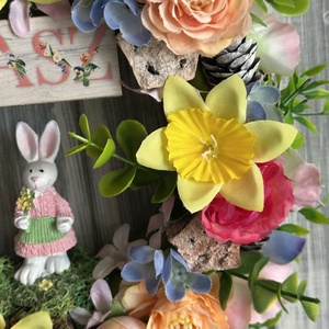 Színes TAVASZ - otthon & életmód - dekoráció - ajtó- és ablak dekoráció - ajtódísz & kopogtató - Meska.hu