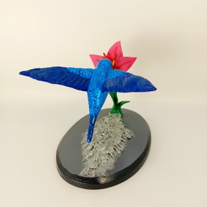 Kék Kolibri - otthon & életmód - dekoráció - dísztárgy - Meska.hu