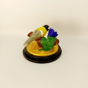 Sárga Széncinege - otthon & életmód - dekoráció - dísztárgy - Meska.hu