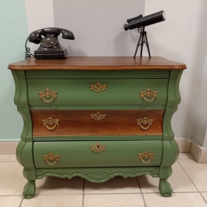 Felújított neobarokk kis komód - Meska.hu