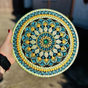 Mandala, Művészet, Festmény, Akril, Festészet, MESKA
