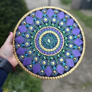 Mandala, Művészet, Festmény, Akril, , MESKA