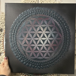 Mandala, Művészet, Festmény, Akril, Festészet, MESKA