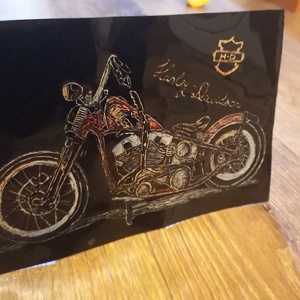 Karckép - Motoros kép, motoros ajándék - művészet - grafika & illusztráció - egyéb rajzok - Meska.hu