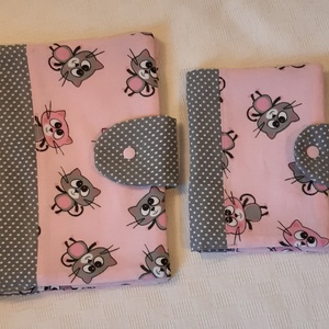 Pelenkatartó neszesszer és egészségügyi kiskönyv borító - Meska.hu