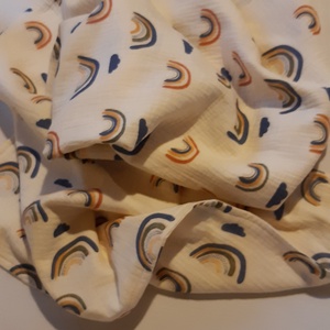 Dupla géz nyári takaró, két rétegű - baba - mama - baba ágynemű - babatakaró, gyerek pléd - Meska.hu