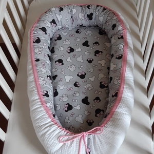 Babafészek, 1 betéttel, Baba - mama, Baba ágynemű, Babafészek, Varrás, MESKA