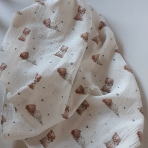 Dupla géz nyári takaró, két rétegű - baba - mama - baba ágynemű - babatakaró, gyerek pléd - Meska.hu