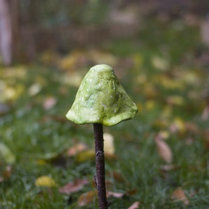 Zöld varázsló kalap gomba - otthon & életmód - ház & kert - kerti dísz - Meska.hu