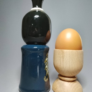 Kézzel készített egyedi Kokeshi - sárkány mintával, Művészet, Más gyűjtemények, Baba-és bábkészítés, Famegmunkálás, MESKA