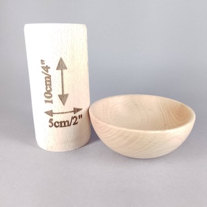 Kézzel készített bükkfa tálka, Kellékek & szerszámok, Hobby fa alapanyag, Doboz, Baba-és bábkészítés, Famegmunkálás, MESKA