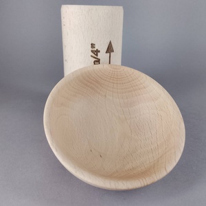 Kézzel készített bükkfa tálka - kellékek & szerszámok - hobby fa alapanyag - doboz - Meska.hu