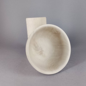 Kézzel készített bükkfa tálka, Kellékek & szerszámok, Hobby fa alapanyag, Doboz, Baba-és bábkészítés, Famegmunkálás, MESKA