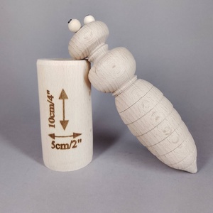 Kézzel készített bükkfa bogártest - kellékek & szerszámok - hobby fa alapanyag - egyéb fatermék - Meska.hu