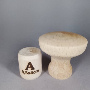 Nagyméretű, egyedi, fa bútorgombok - csavarozhatók, Kellékek & szerszámok, Hobby fa alapanyag, Bútor, Famegmunkálás, MESKA