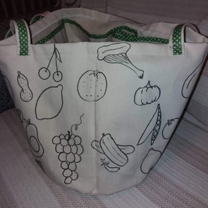 Bevásárlótáska  - táska & tok - bevásárlás & shopper táska - shopper, textiltáska, szatyor - Meska.hu