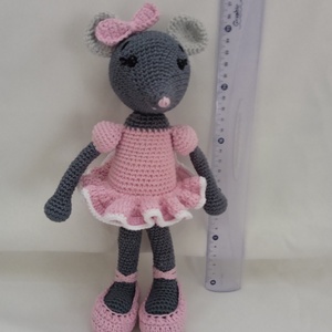 Amigurumi Egérlány - Meska.hu Amigurumi Egérlány - Meska.hu