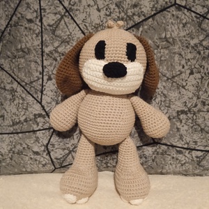 Amigurumi Bébi kutyus - játék & sport - plüssállat & játékfigura - kutya - Meska.hu