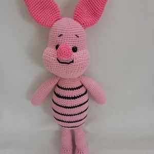 Amigurumi Malacka - játék & sport - plüssállat & játékfigura - malac - Meska.hu