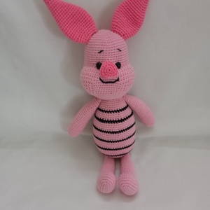Amigurumi Malacka - játék & sport - plüssállat & játékfigura - malac - Meska.hu