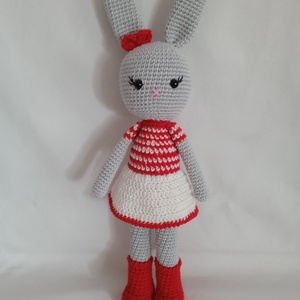 Amigurumi Nyuszilány - játék & sport - plüssállat & játékfigura - nyuszi - Meska.hu Amigurumi Nyuszilány - játék & sport - plüssállat & játékfigura - nyuszi - Meska.hu