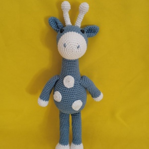 Amigurumi Zsiráf, Játék & Sport, Plüssállat & Játékfigura, Zsiráf, Horgolás, MESKA