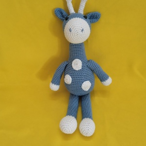 Amigurumi Zsiráf - játék & sport - plüssállat & játékfigura - zsiráf - Meska.hu