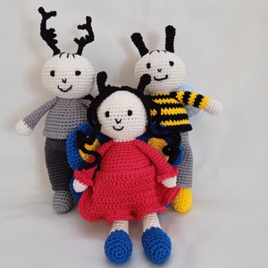 Amigurumi Pihe Baltazár és Vendel - játék & sport - plüssállat & játékfigura - más figura - Meska.hu