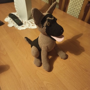 Amigurumi Német juhász - Meska.hu