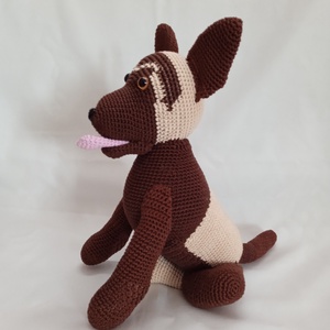Amigurumi Német juhász - játék & sport - plüssállat & játékfigura - kutya - Meska.hu