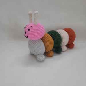 Amigurumi kukac - játék & sport - plüssállat & játékfigura - más figura - Meska.hu